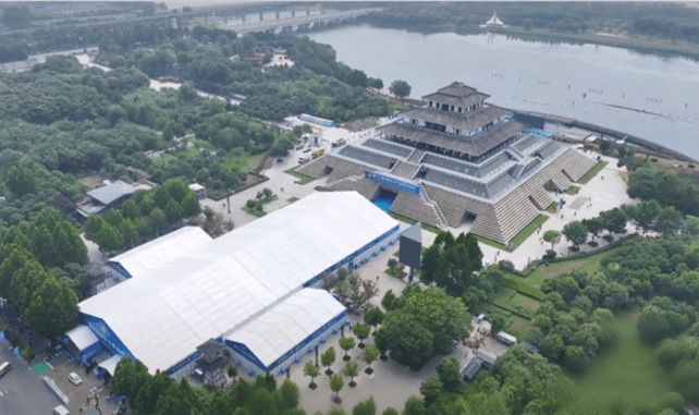 鹤壁中原文博会引入创新篷房解决方案，打造高质量临时展馆