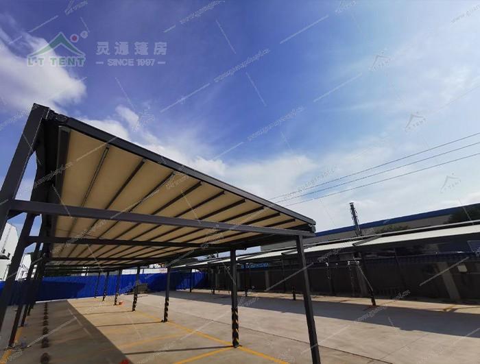 户外智能折叠篷