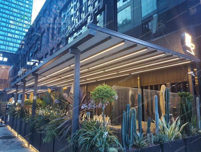 户外智能折叠篷