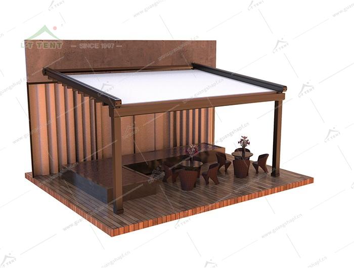 户外智能折叠篷