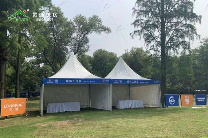 灵通赛事篷房为军运再添色彩