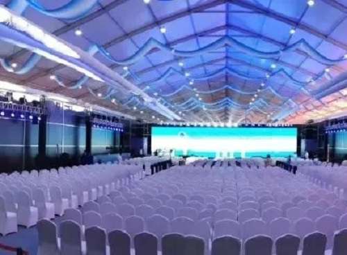 灵通篷房服务于2019青岛上合峰会 灵通篷房服务于2019青岛上合峰会