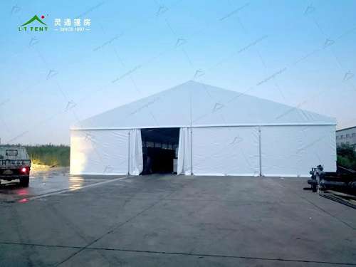 灵通篷房为企业搭建临时仓储篷房 灵通篷房为企业搭建临时仓储篷房