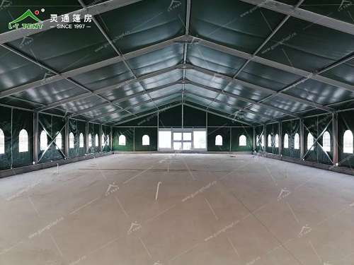 灵通篷房为企业搭建临时仓储篷房 灵通篷房为企业搭建临时仓储篷房