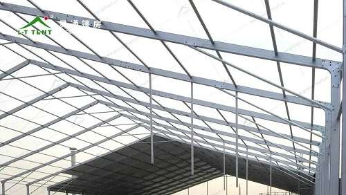 灵通环保篷房构建生态环境修复处理中心 灵通环保篷房构建生态环境修复处理中心