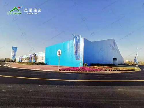 灵通篷房服务于2019青岛上合峰会 灵通篷房服务于2019青岛上合峰会