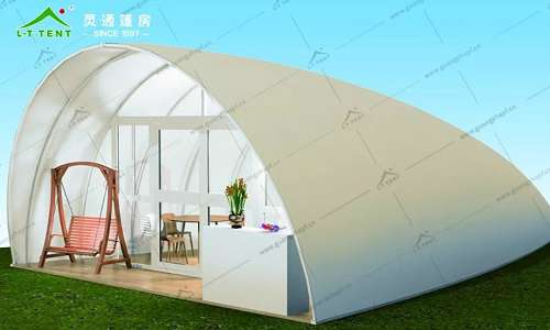 灵通民宿帐篷亮相上海国际篷房展 灵通民宿帐篷亮相上海国际篷房展