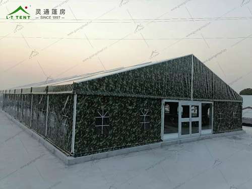 灵通篷房为企业搭建临时仓储篷房 灵通篷房为企业搭建临时仓储篷房