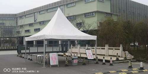 灵通篷房公司有三米到五米防疫.篷房、安检篷房现货