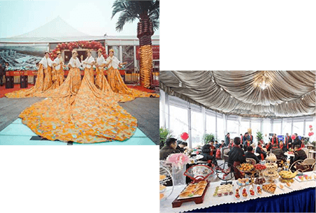 菏泽祥光临时售楼处篷房