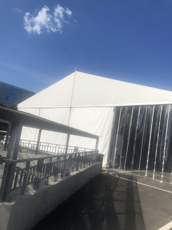 展会篷房外部